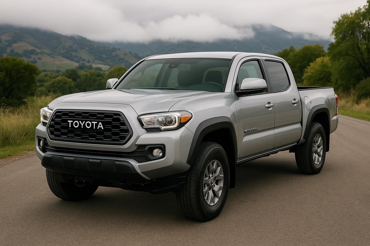 Toyota Tacoma Pickup Truck on Display