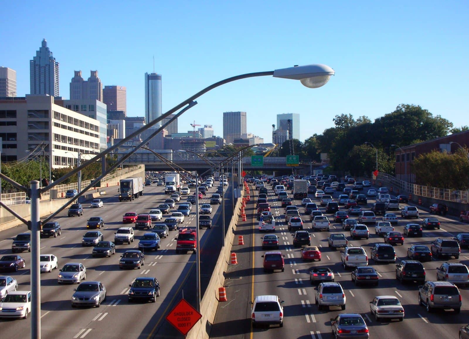 atlanta traffic jam