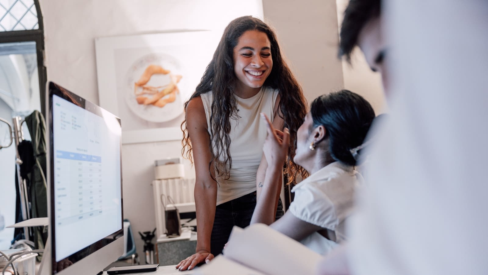 May 28 blog Young female professional at work