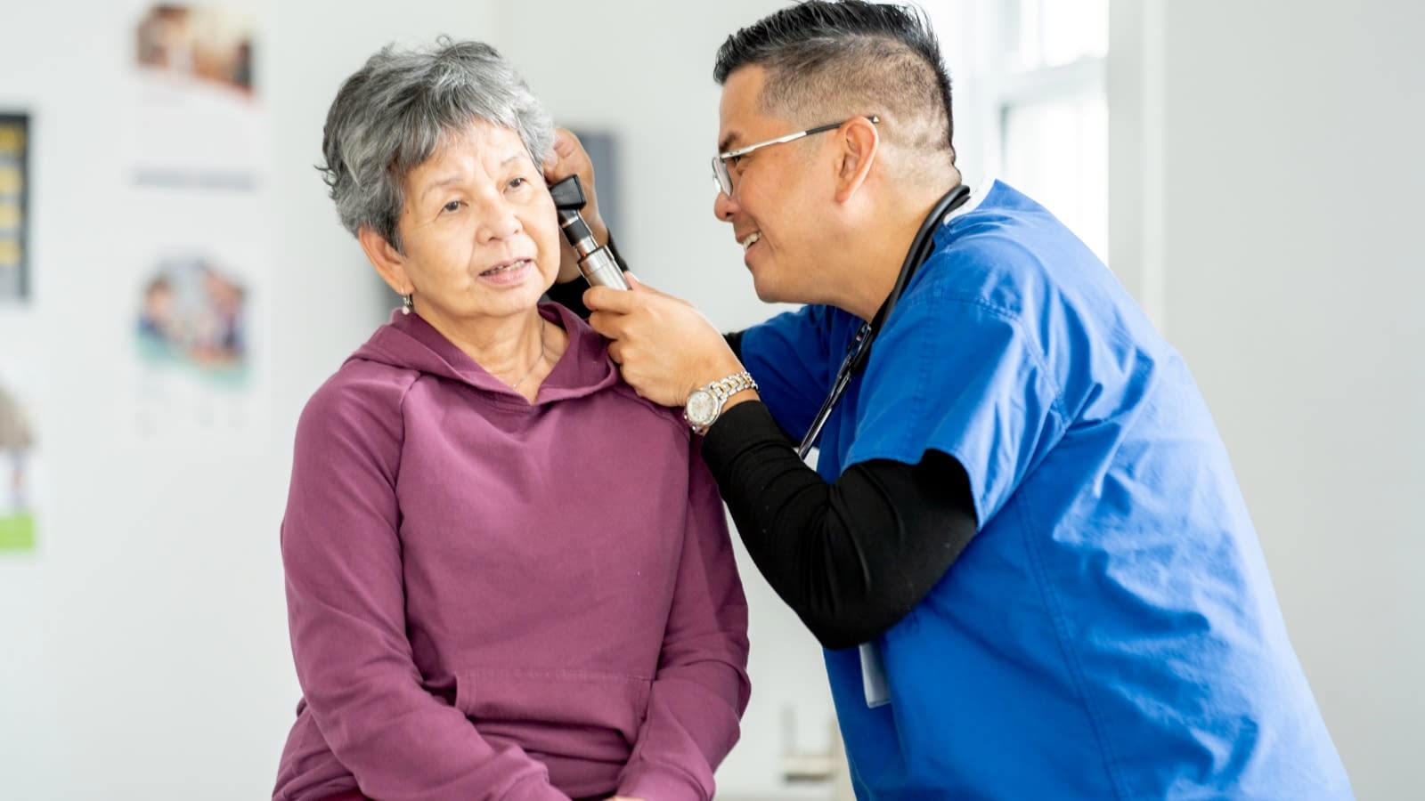 July 6 blog senior woman at doctor appointment