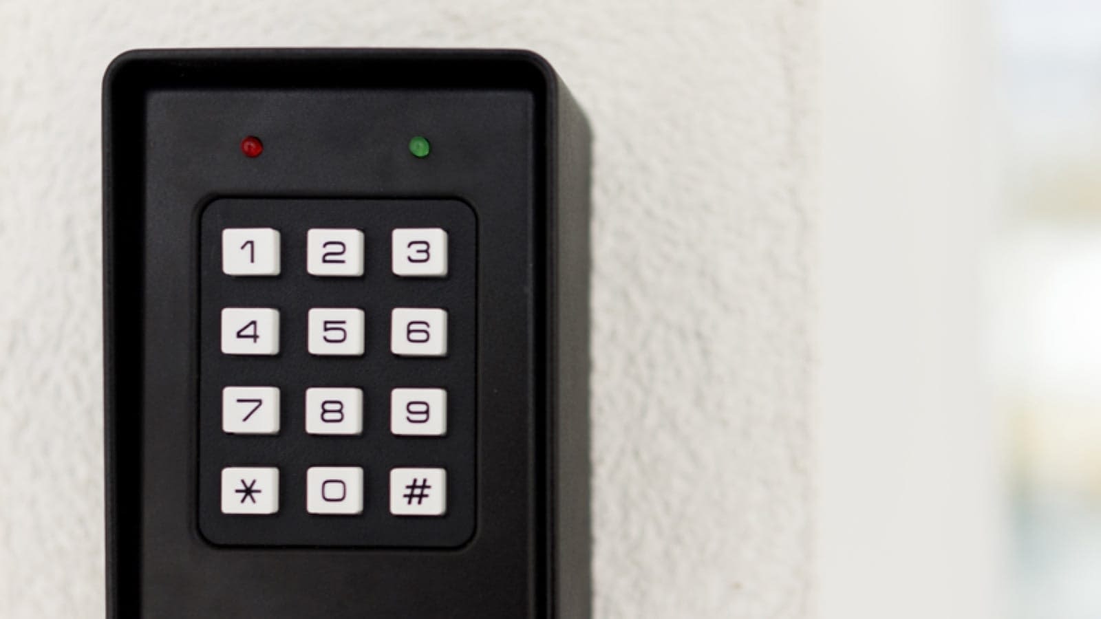 keypad-large Electronic lock keypad