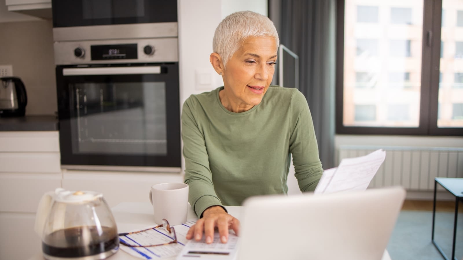 June 22 blog Woman researching life insurance information