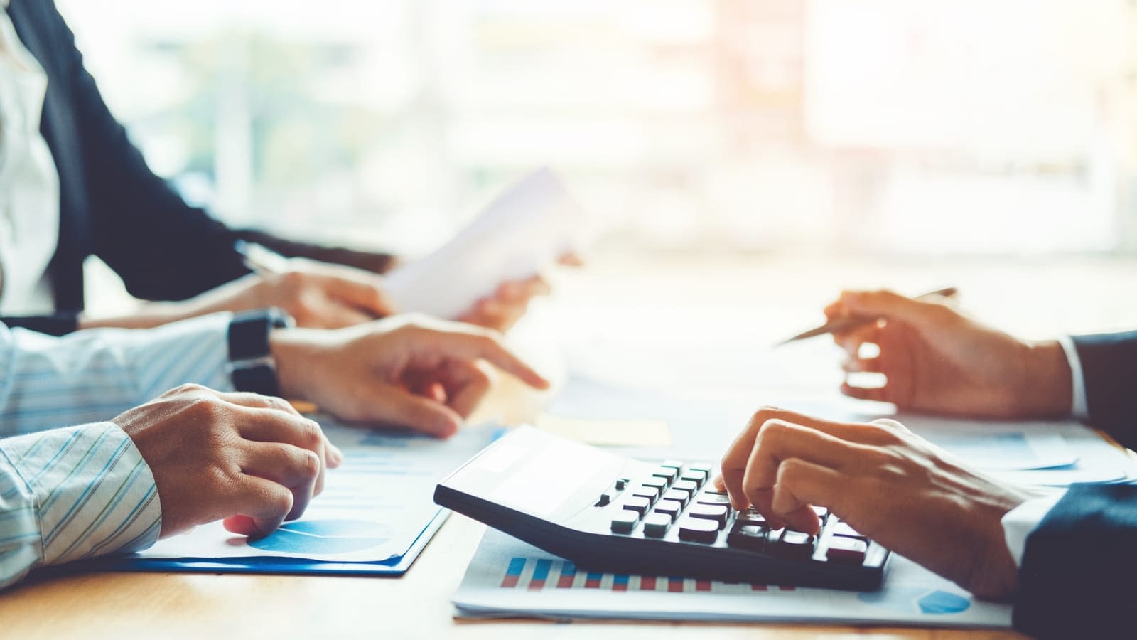 Meeting Businesspeople meeting