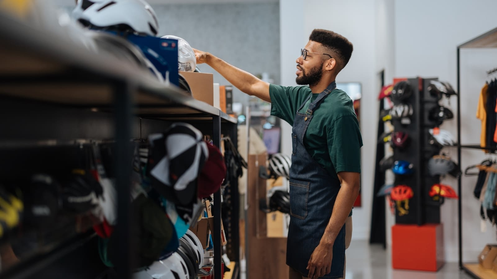 Jan 19 blog Young business owner working in store
