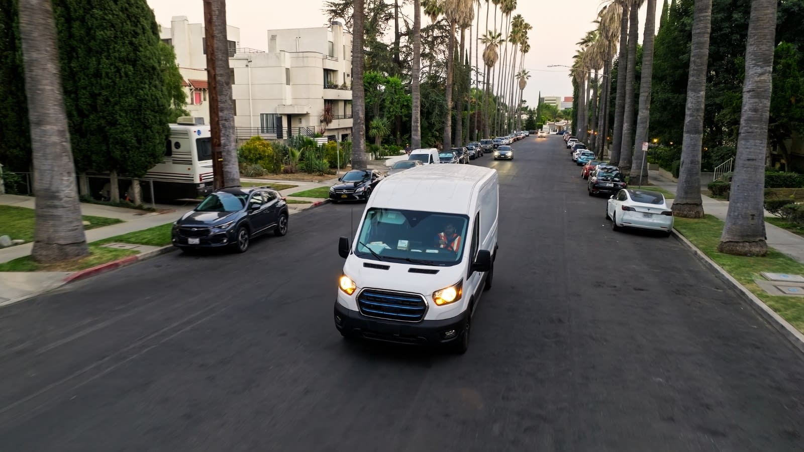 July 19 blog Commercial vehicle on street