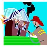 House Fire Cartoon