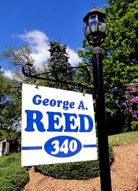 George A Reed Agency Sign