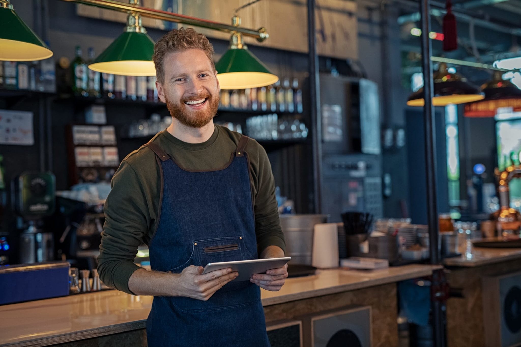 Smiling Male Brewery Owner