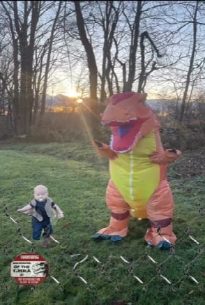 Kaitlin - Rexy the Dinosaur