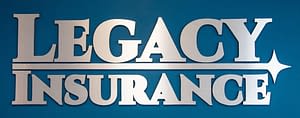Legacy Insurance wall plaque