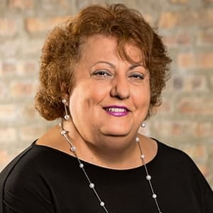 Linda Carrera, an insurance agent serving Oak Park, River Forest, and Forest Park, Illinois for 24 years.