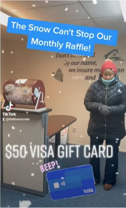 January 2022 Monthly Raffle