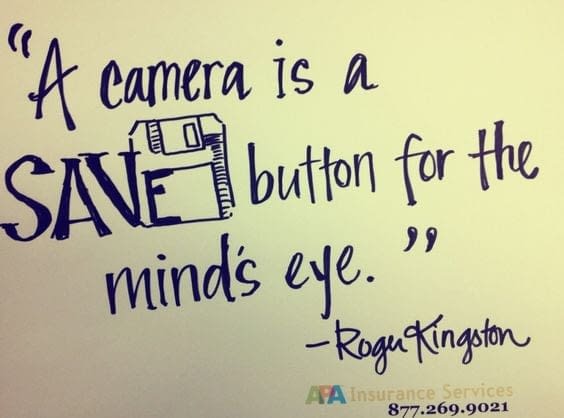 photography quote from APA photography insurance