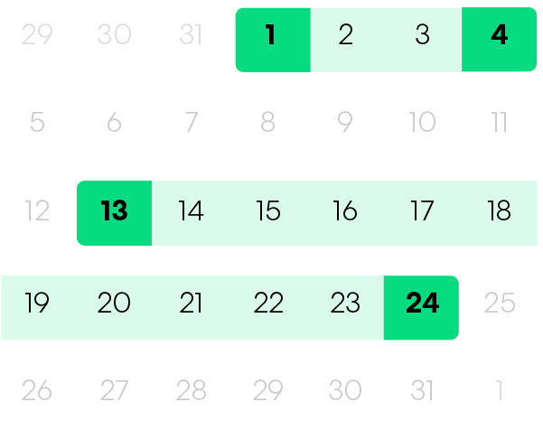 Thimble Calendar