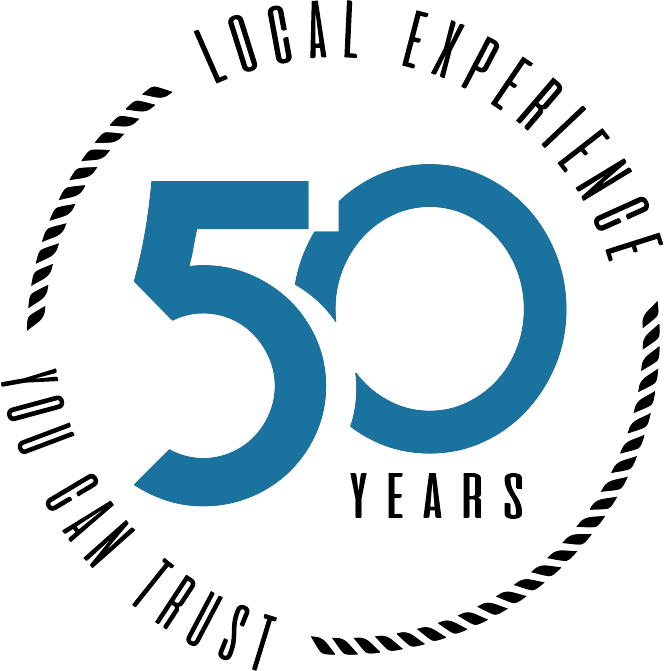 50 Years of Experience Logo