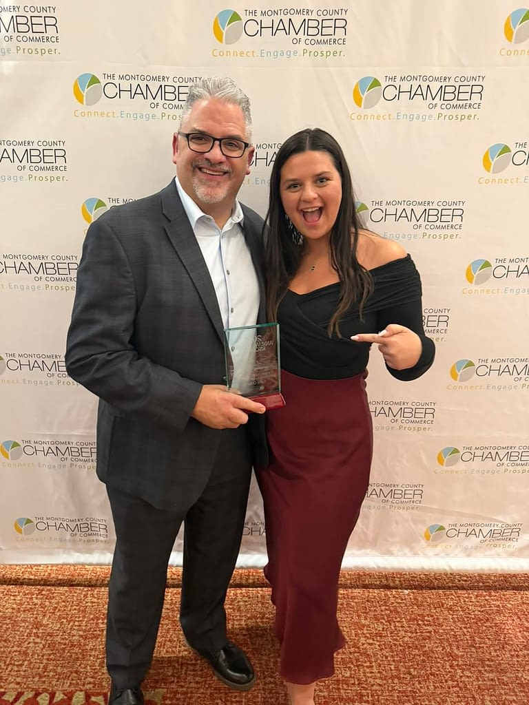 Tullio pictured with his daughter, Anne Marie O'Reilly