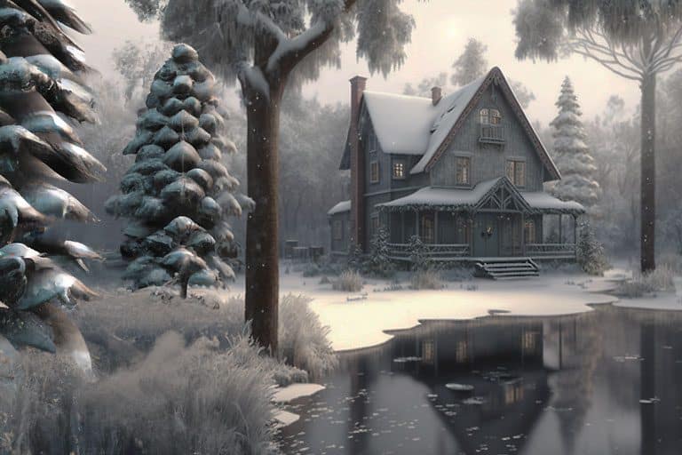 House in WInter
