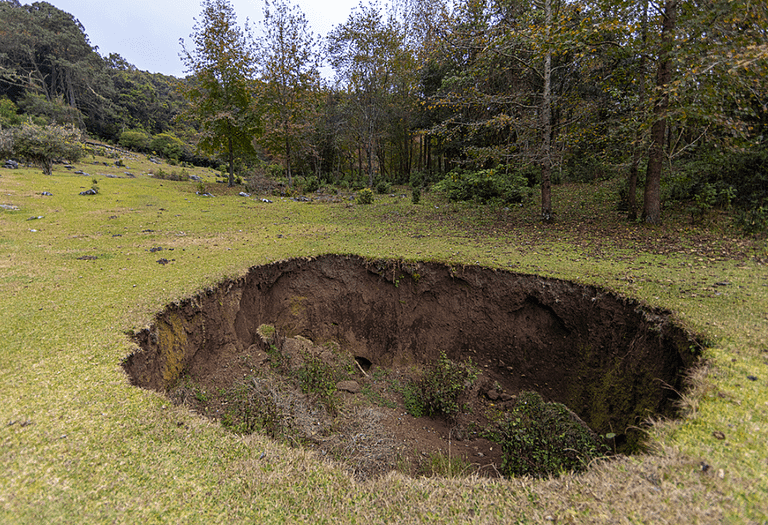 So, your house was swallowed by a sinkhole? Shifting ground part 2