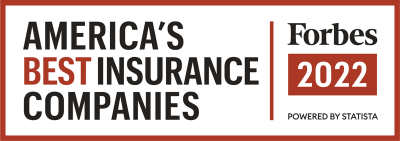 Forbes 2022 America's Best Insurance Companies Award