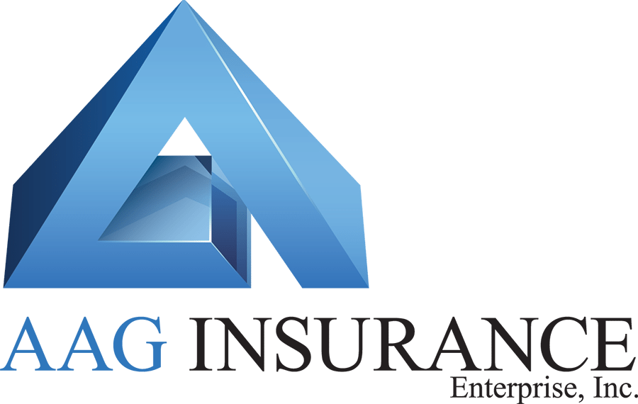 logo showing a three dimensional A and AAG Insurance
