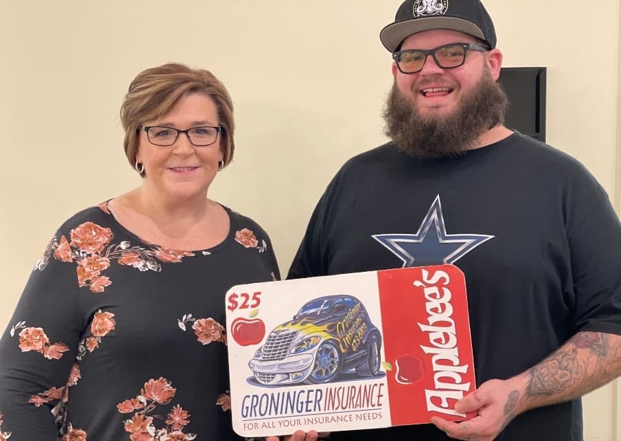 Brock Hendricks Applebees gift card photo