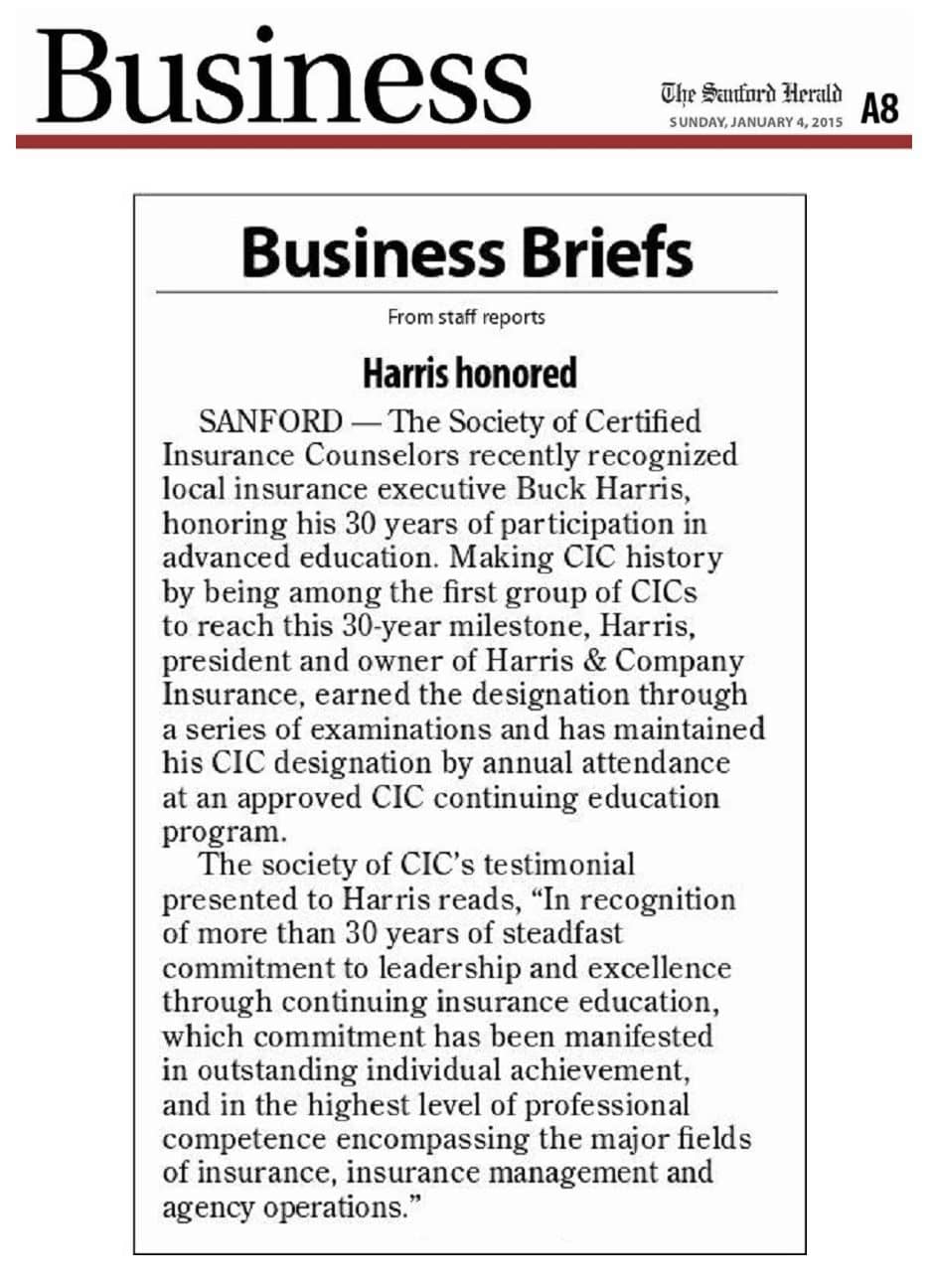 The Sanford Herald 1 4 15