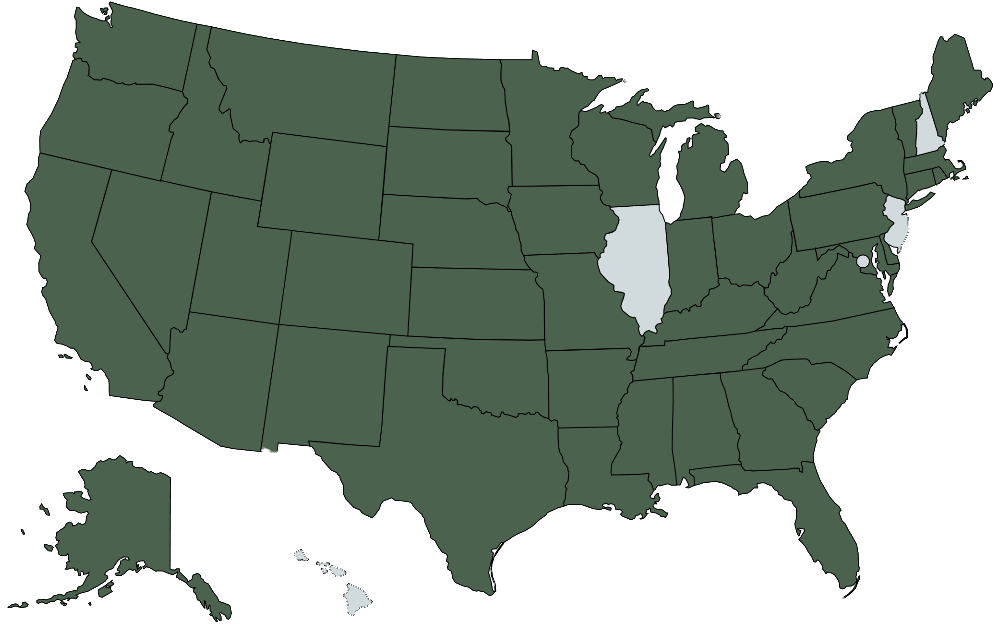 MapChart_Map states licensed map