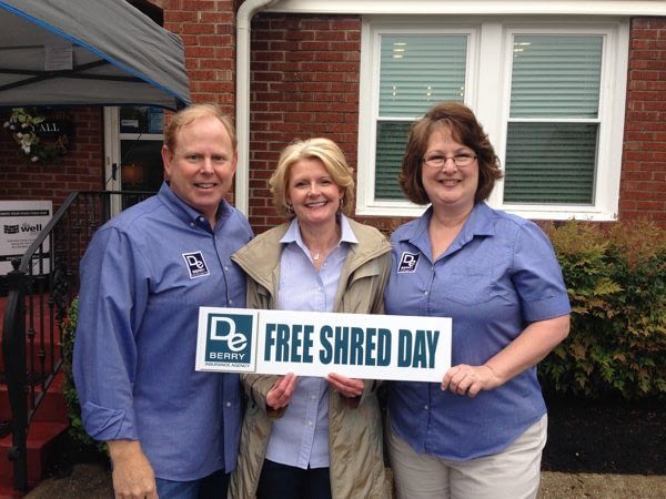 DeBerry Insurance Free Shred Day Collects 5 Tons of Paper for Recycling