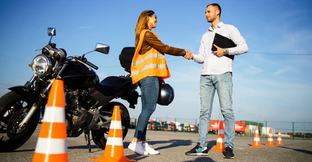 Try a motorcycle training course